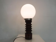 West Germany Ceramic and Glass Table Light by Dümler and Breiden, Germany 1970's