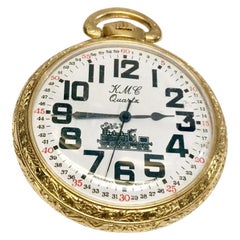 Montre de poche KMC Railway Allemagne de l'Ouest