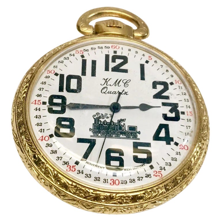 West Germany KMC Railway Pocket Watch at 1stDibs kmc watches, german