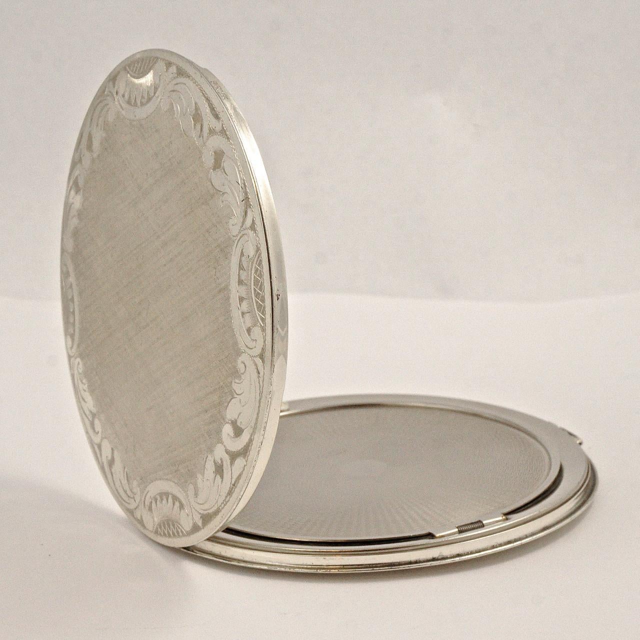 sterling silver compact