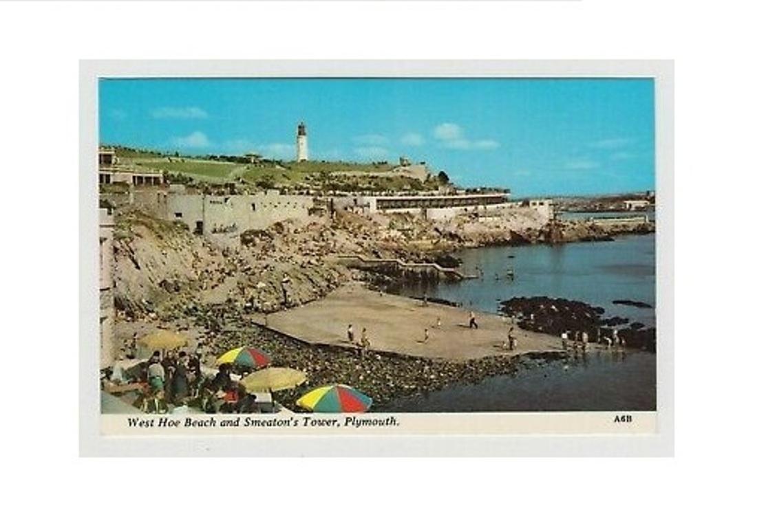 West Hoe Beach / Plymouth / Devon by Frank Runacres, 1957 10