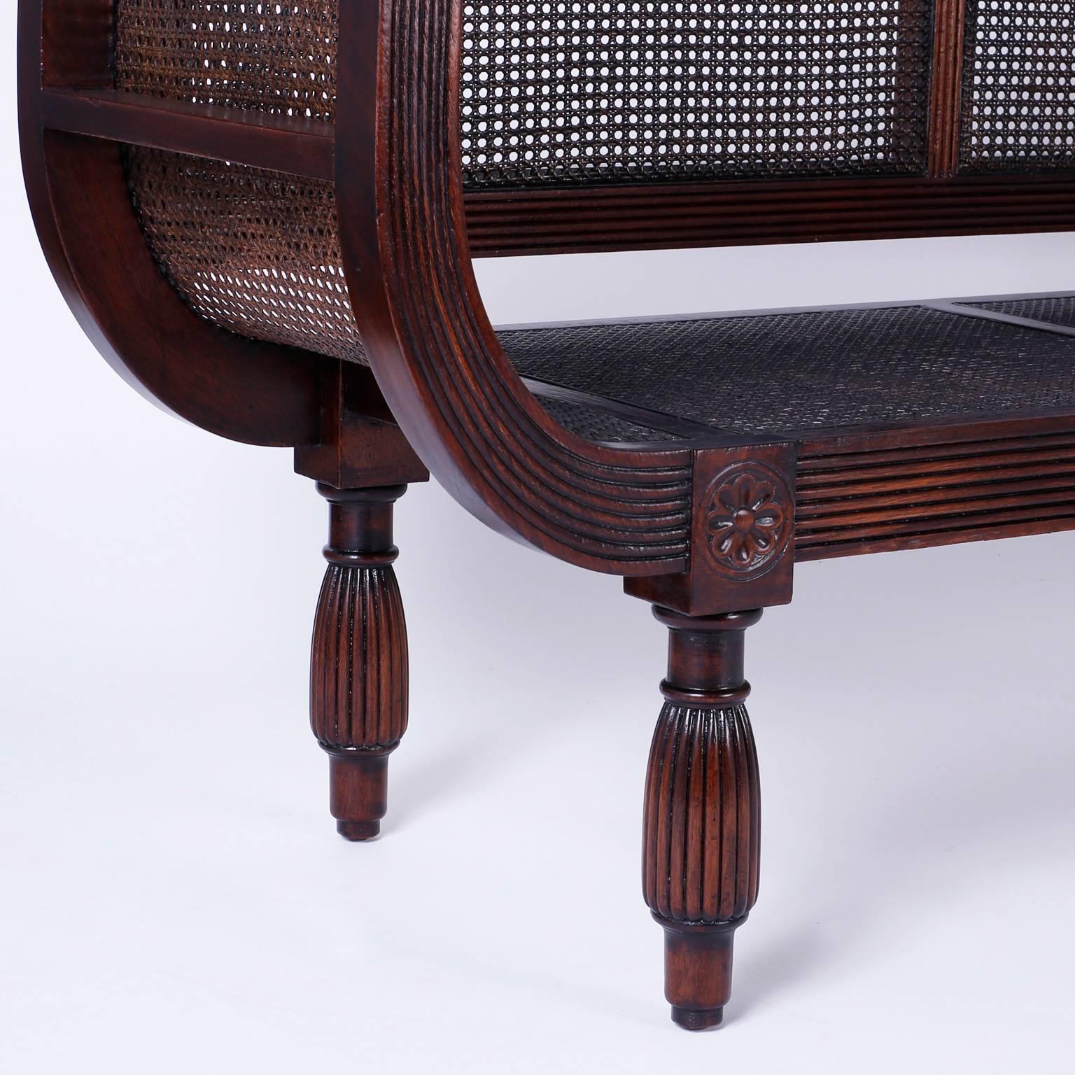 Sofa im westindischen Stil im Zustand „Hervorragend“ in Palm Beach, FL