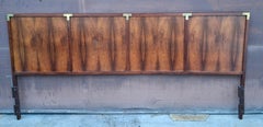West Michigan Furniture Dimension Flamed Bookmatched Walnut King Size Headboard
