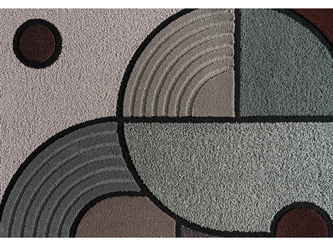 Geometrischer West of the Sun Teppich aus Wolle, Lara Bohinc für Kasthall 'Medium' (21. Jahrhundert und zeitgenössisch)