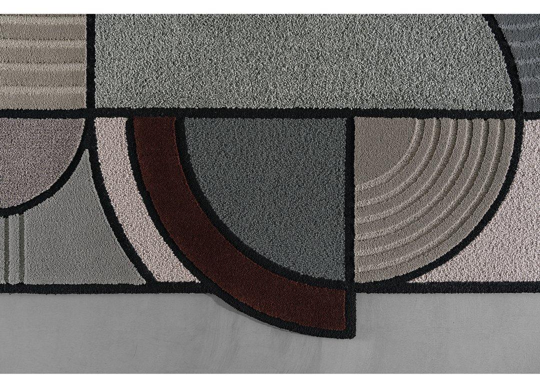 Geometrischer West of the Sun Teppich aus Wolle, Lara Bohinc für Kasthall 'Medium' 2