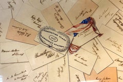 West Point Military Academy Trompe L’oeil Watercolor Graduating Class 1855