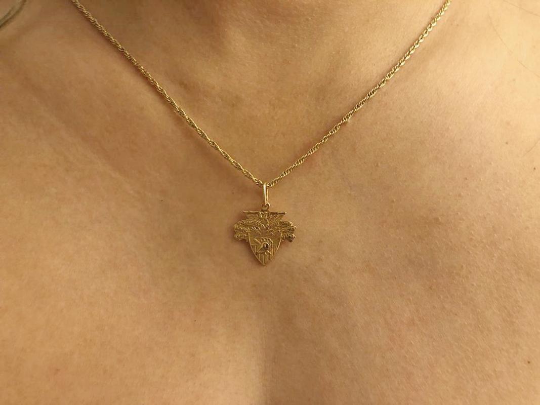 Unusual West Point charm.  With embossed letters:  