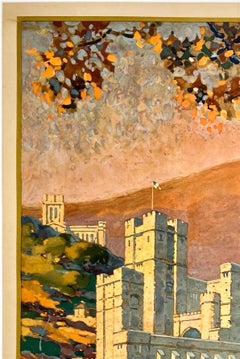 WEST POINT - NEW YORK CENTRAL LINES Original Vintage Rail Travel Tourism Poster