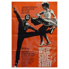 Affiche West Side Story, non encadrée, 1969