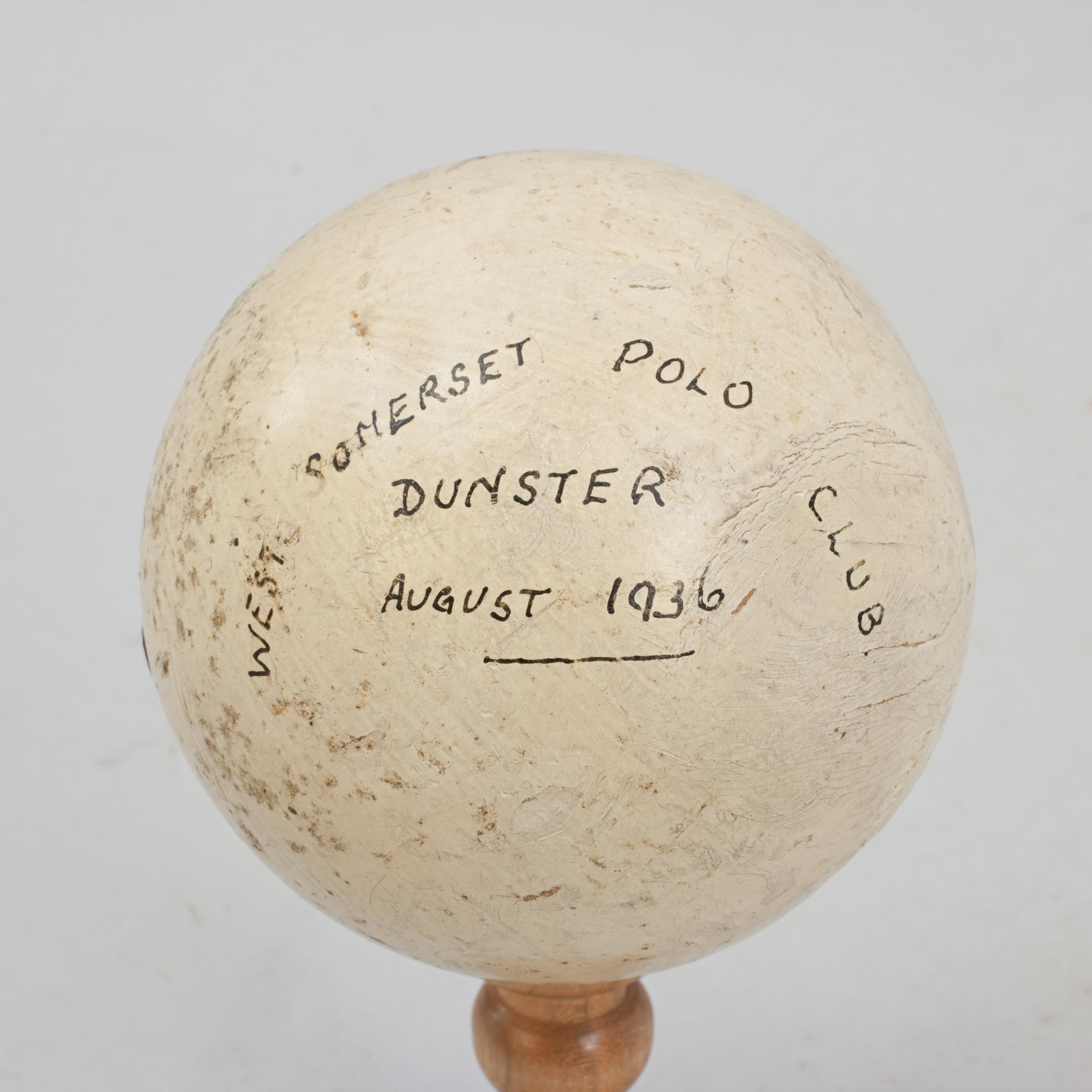 English West Somerset Polo Trophy For Sale