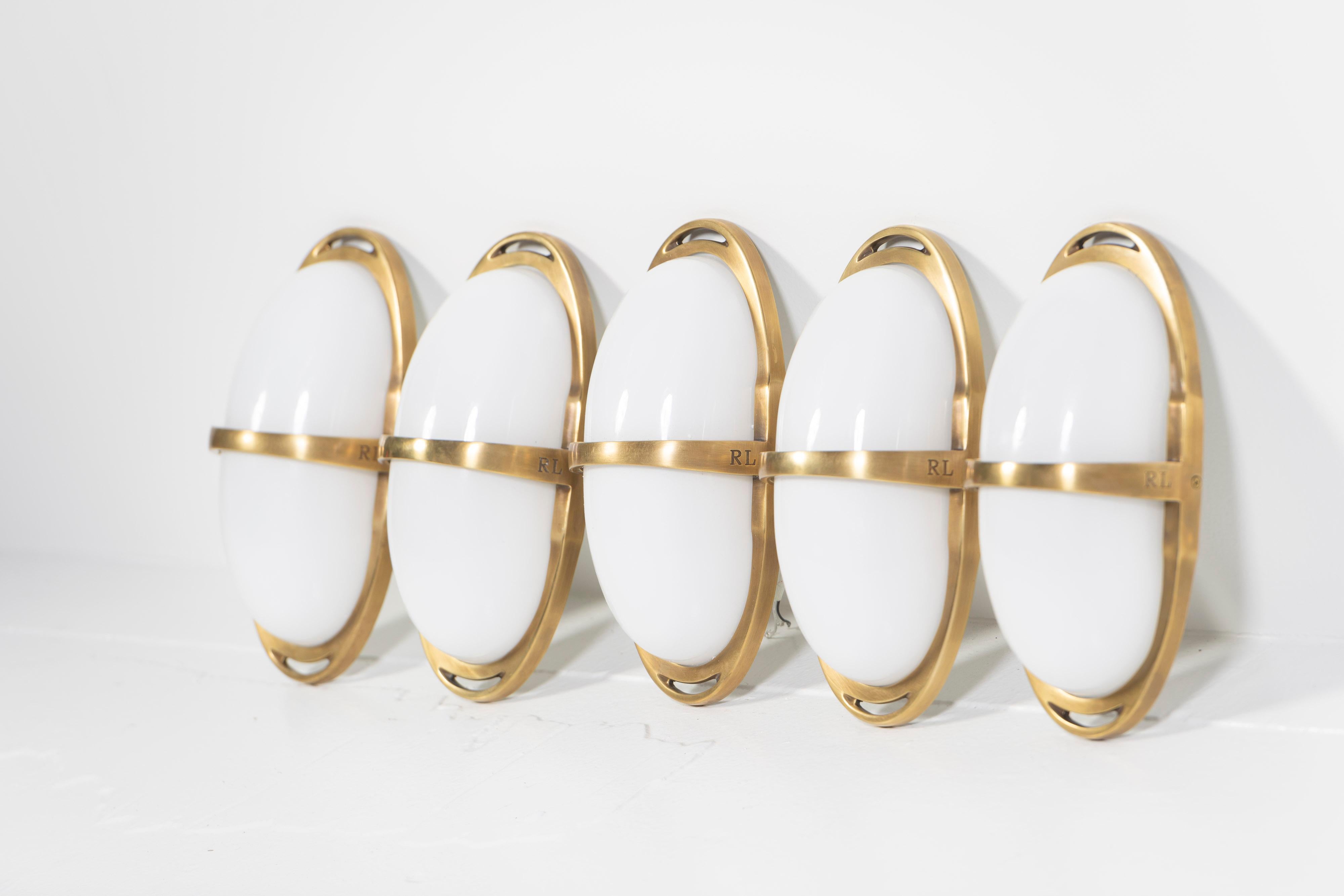 Modern 2 Westbury Double Sconces Ralph Lauren Home, Visual Comfort Signature Collection