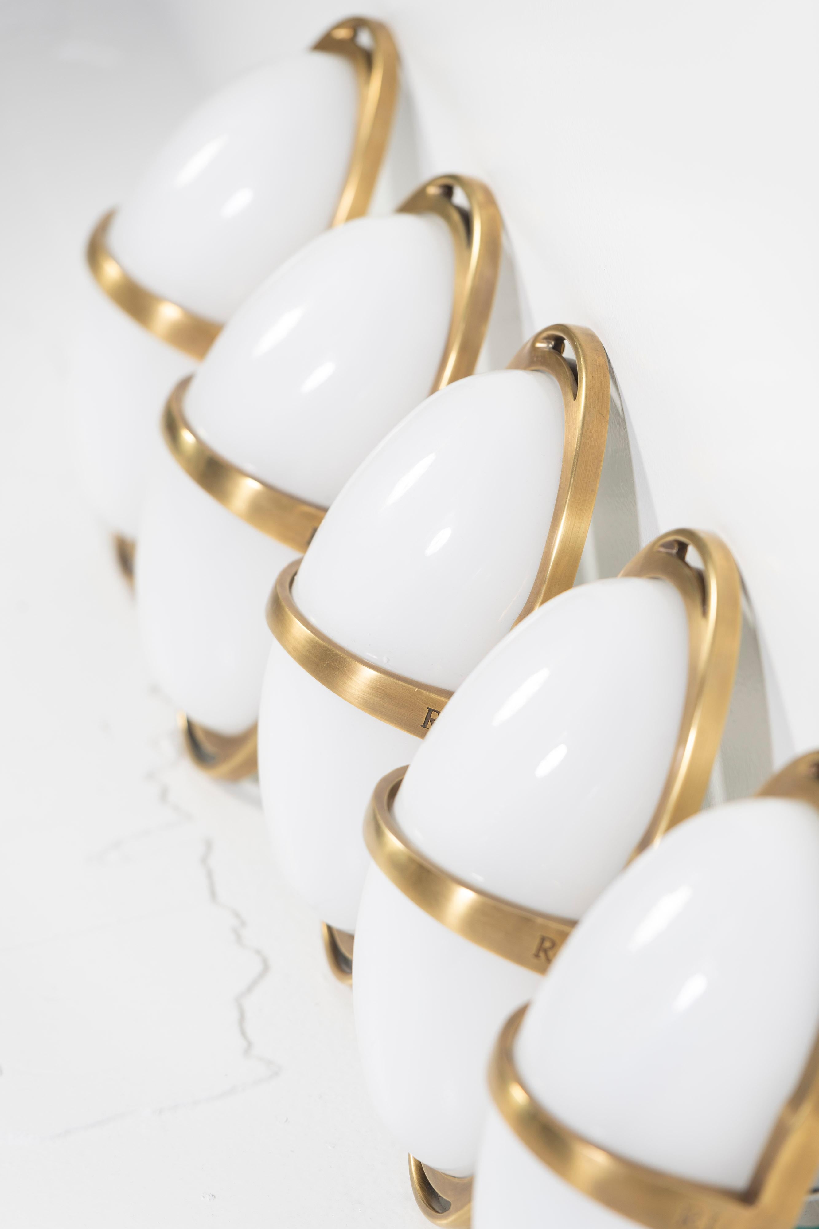 2 Westbury Double Sconces Ralph Lauren Home, Visual Comfort Signature Collection In Good Condition In San Francisco, CA