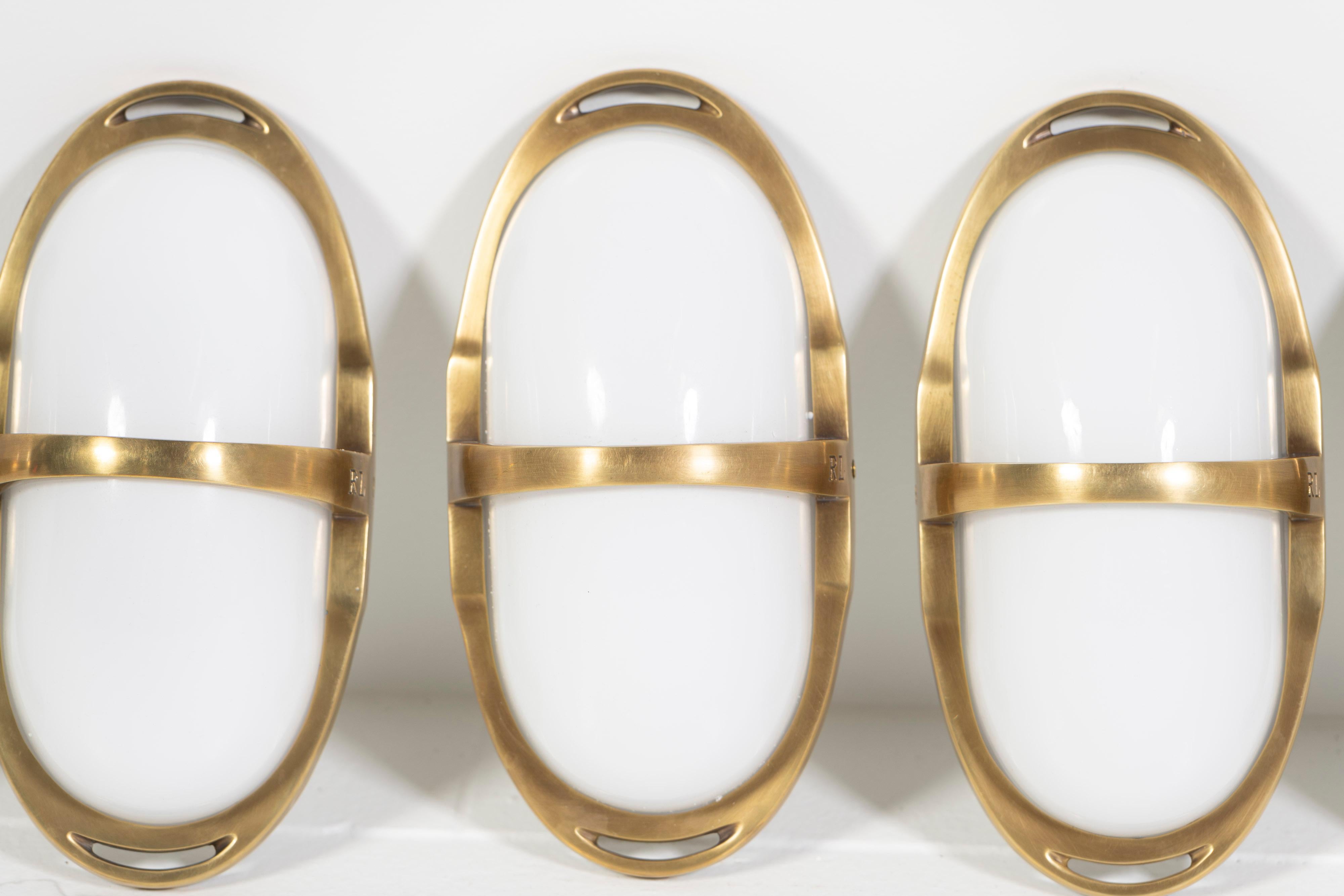 Contemporary 2 Westbury Double Sconces Ralph Lauren Home, Visual Comfort Signature Collection