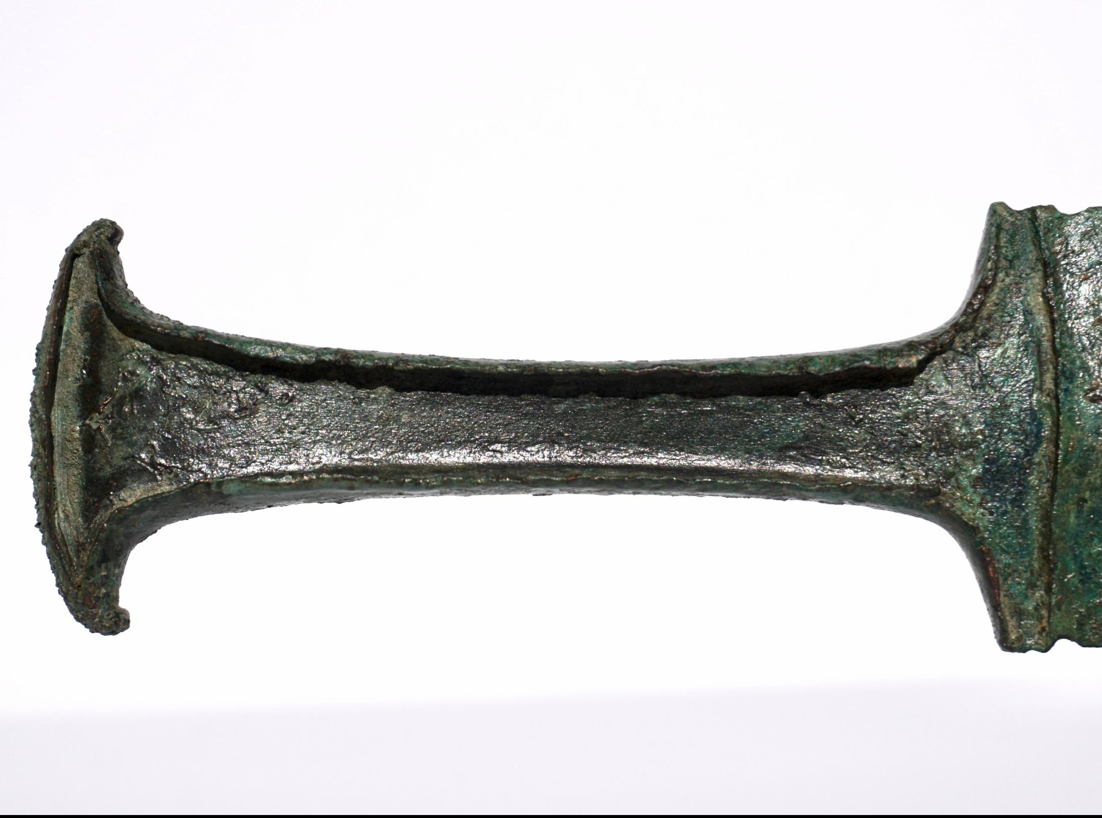 Iron Western Asiatc Luristan Bronze Dagger For Sale