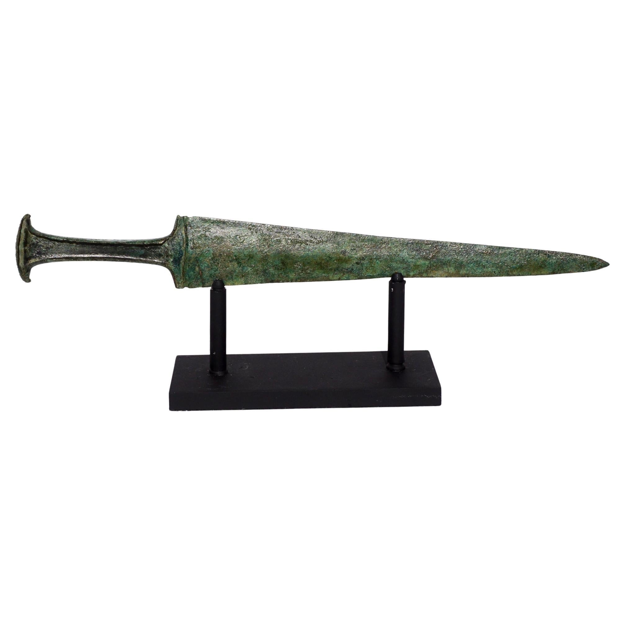 Western Asiatc Luristan Bronze Dagger For Sale