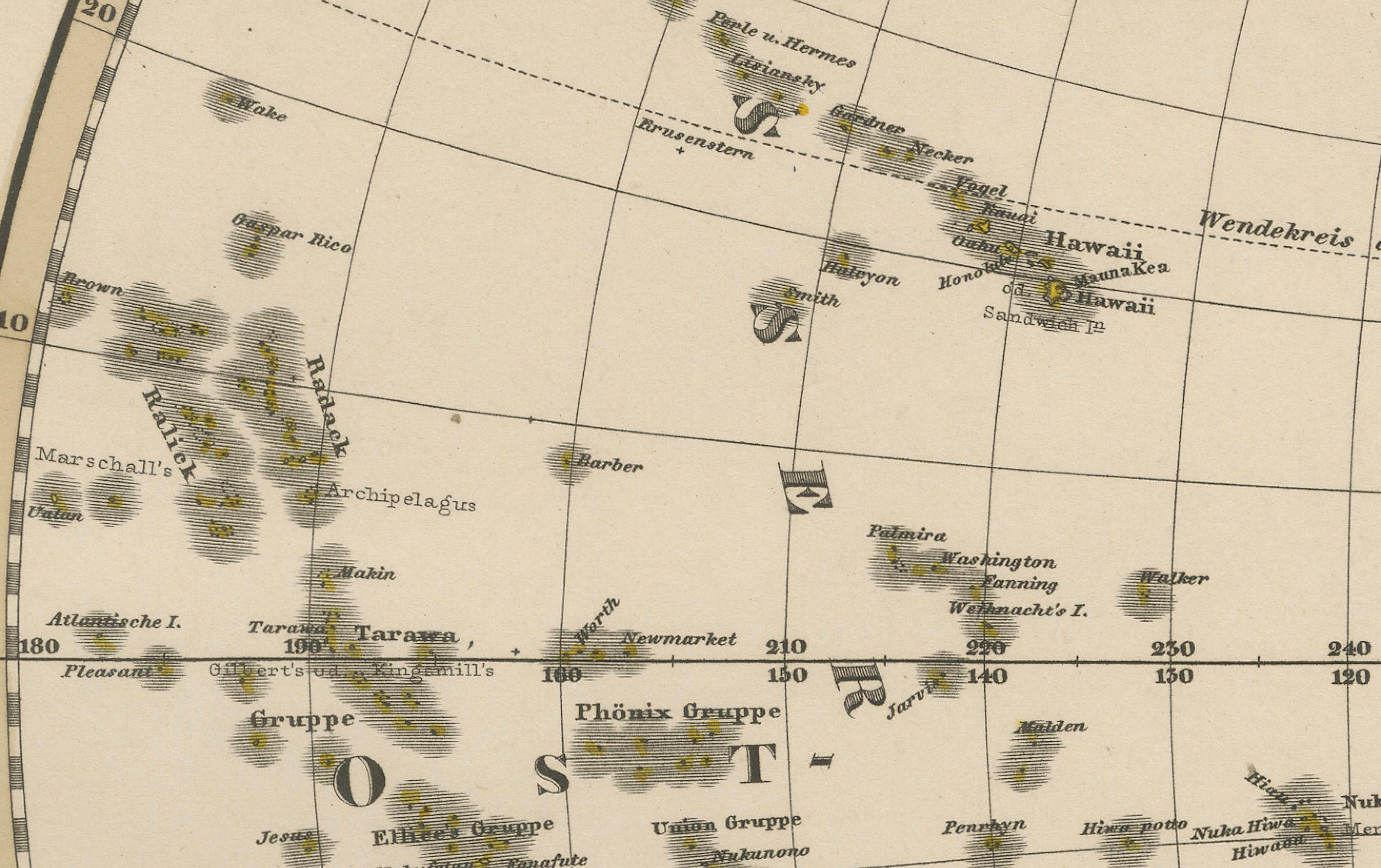 Mappe dell'emisfero occidentale e orientale - Incisioni del doppio emisfero 1857 in vendita 3