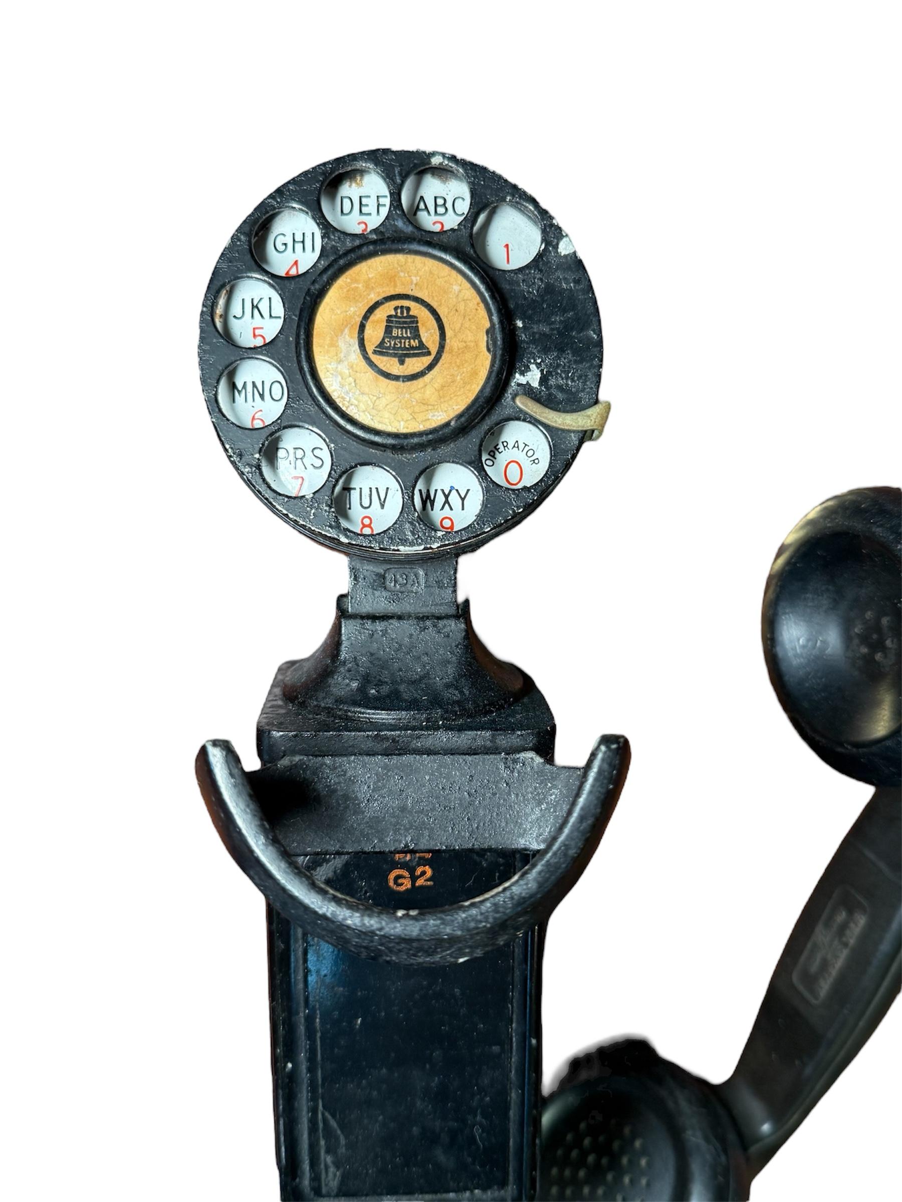 Fait à la machine Western Electric Bell System Telephone