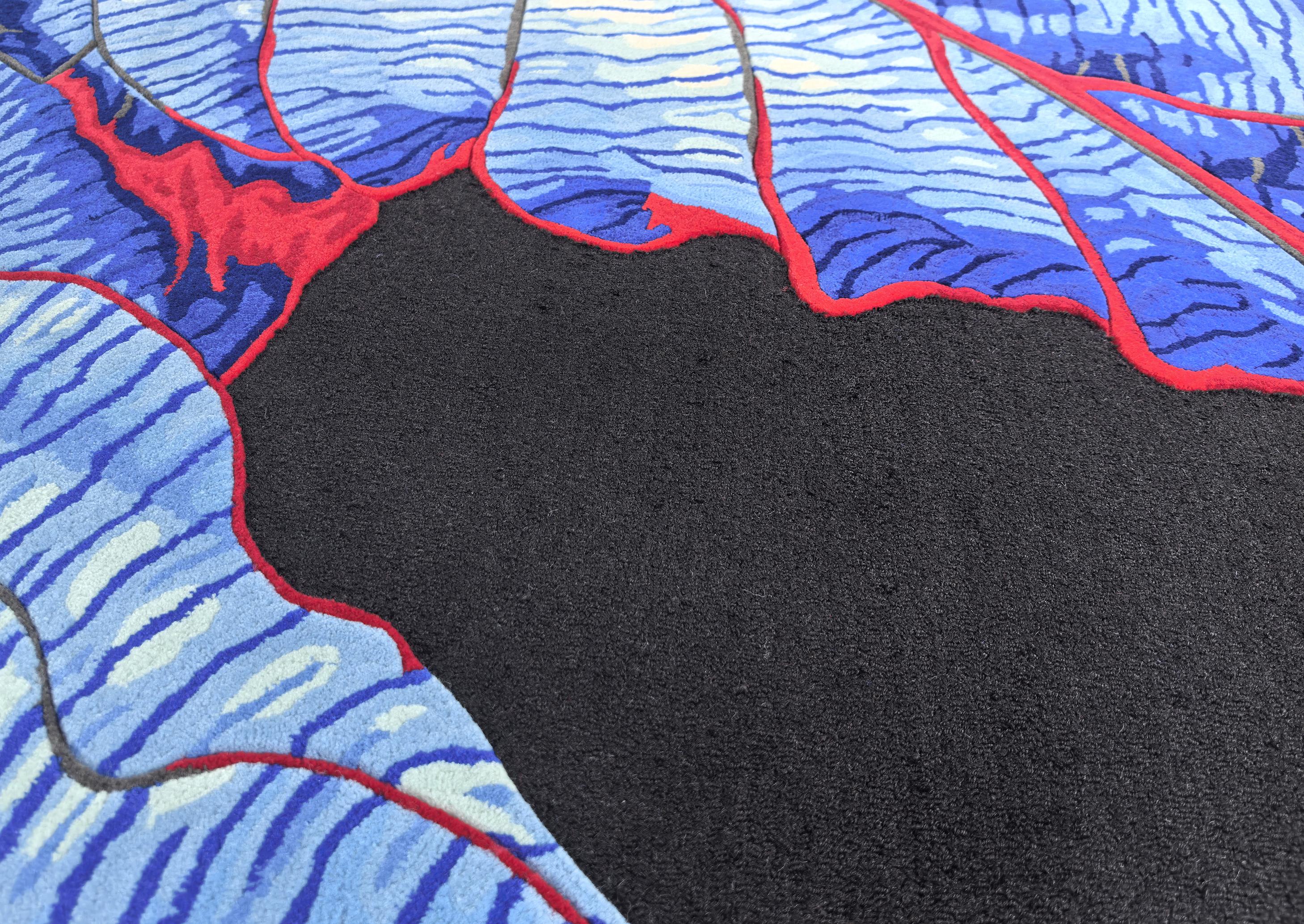 Western European Contemporary Rug New Tufted Wool Luxury Collection En Stock en venta 4