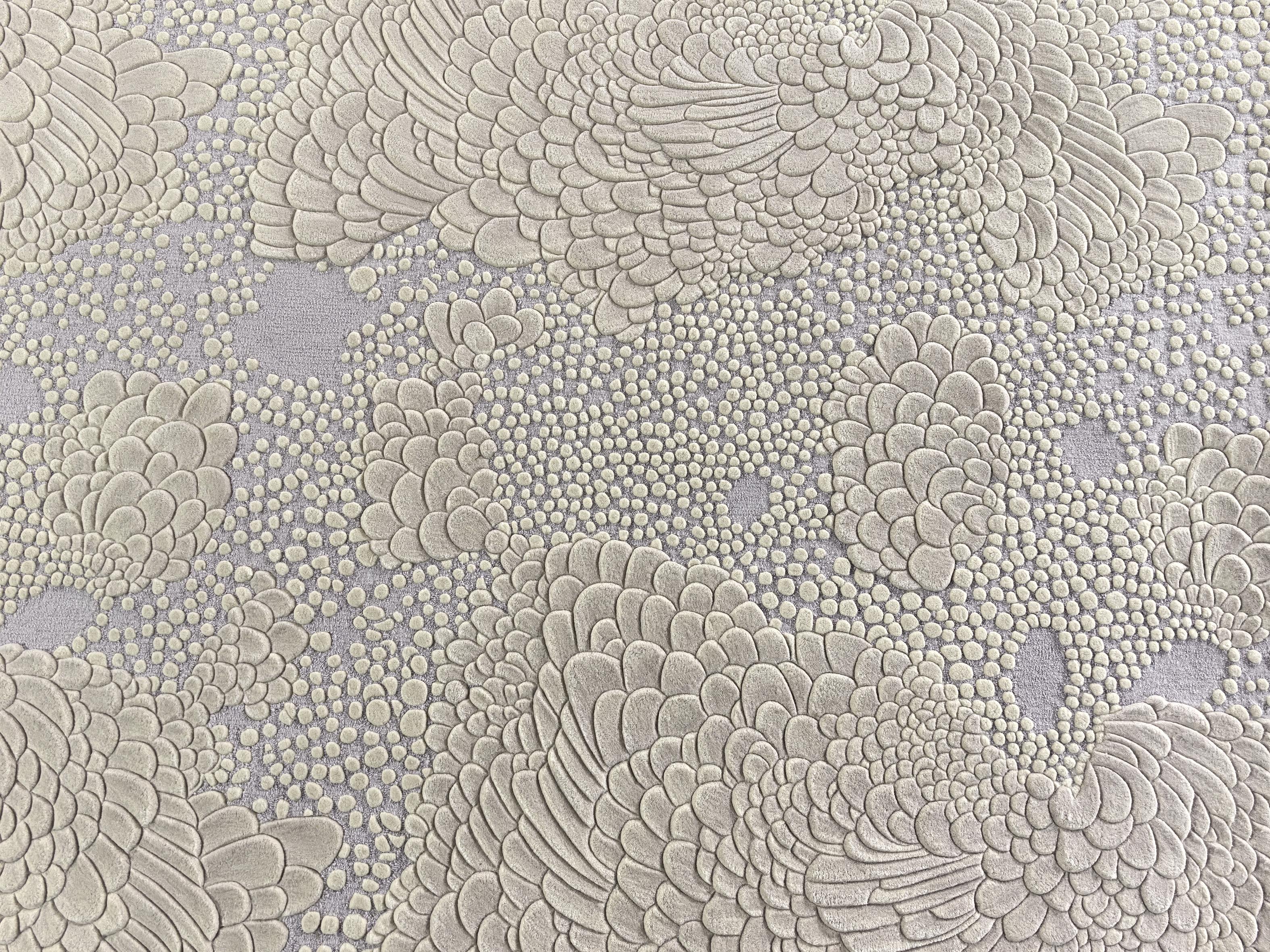 Western European Contemporary Rug New Tufted Wool Luxury Collection En Stock en venta 6