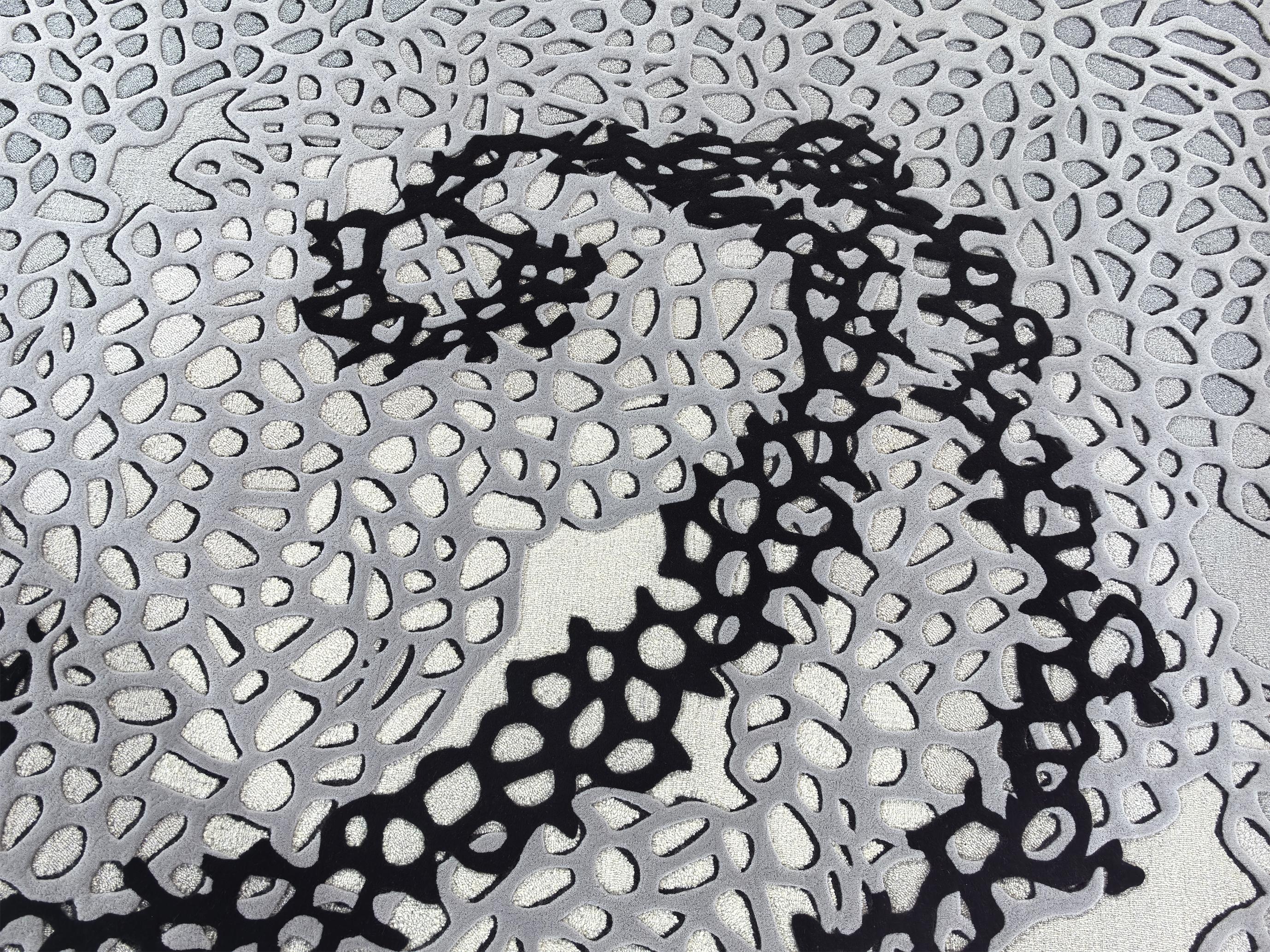 Western European Contemporary Rug New Tufted Wool Luxury Collection En Stock en venta 7