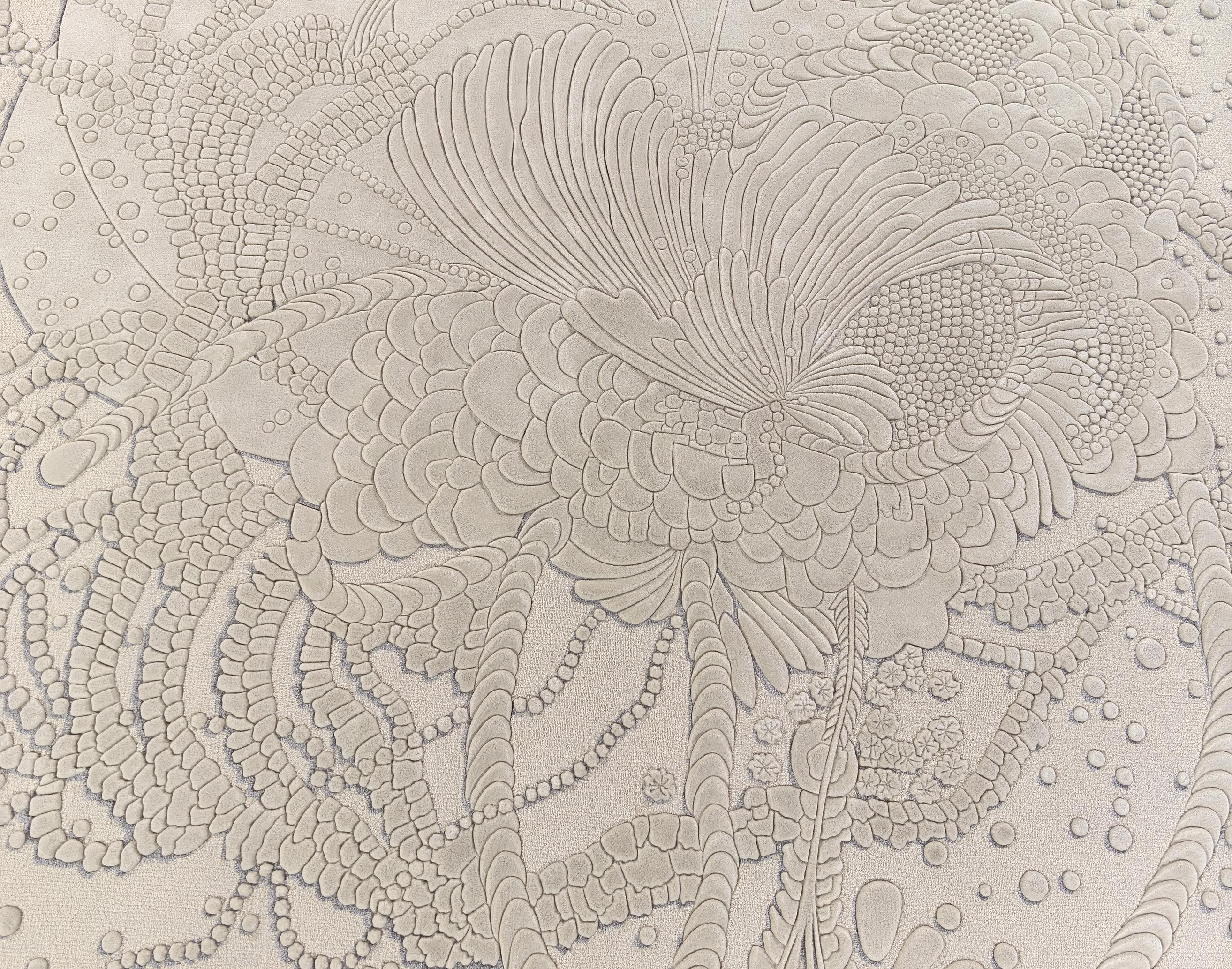 Western European Contemporary Rug New Tufted Wool Luxury Collection En Stock en venta 7