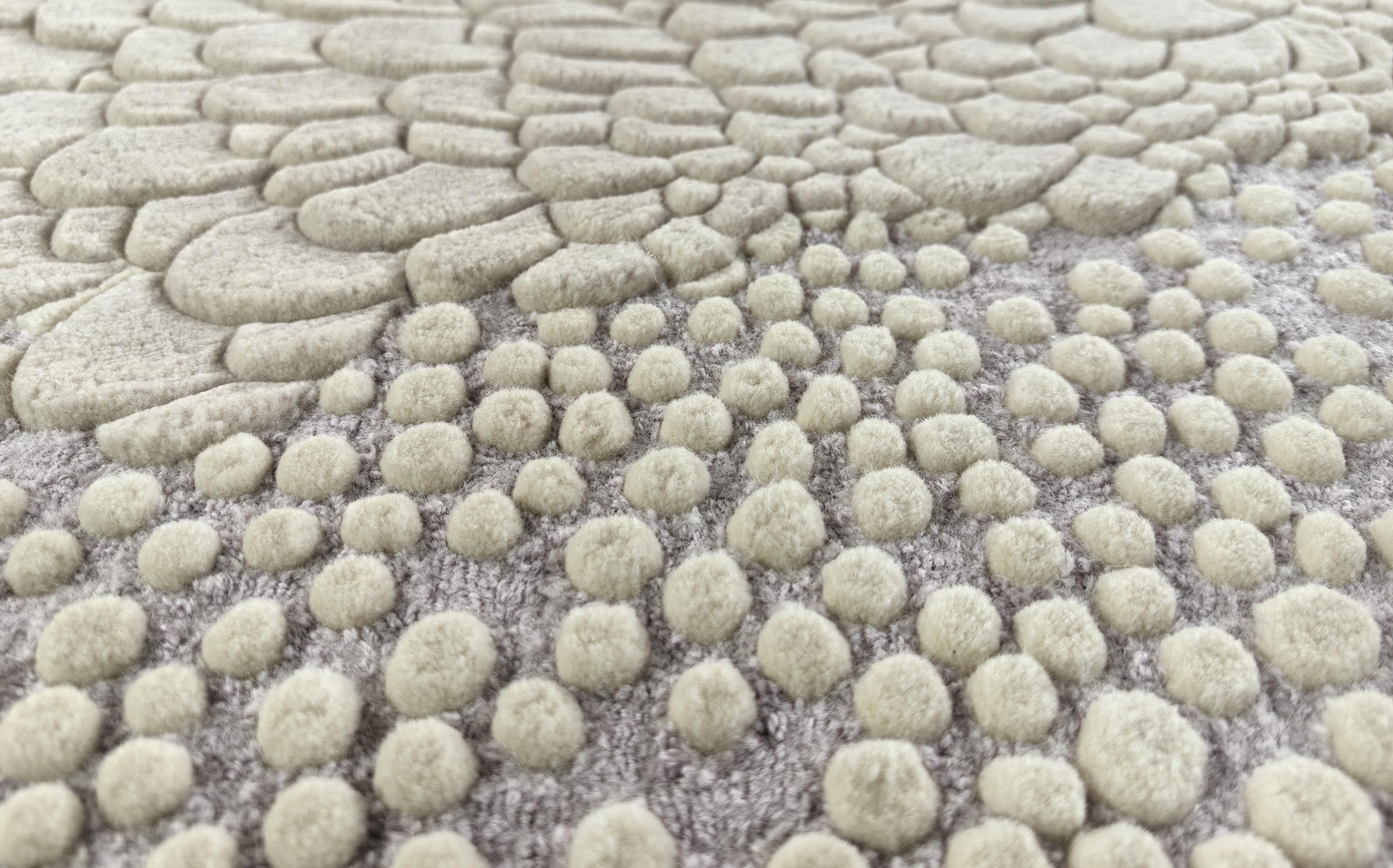 Western European Contemporary Rug New Tufted Wool Luxury Collection En Stock en venta 10