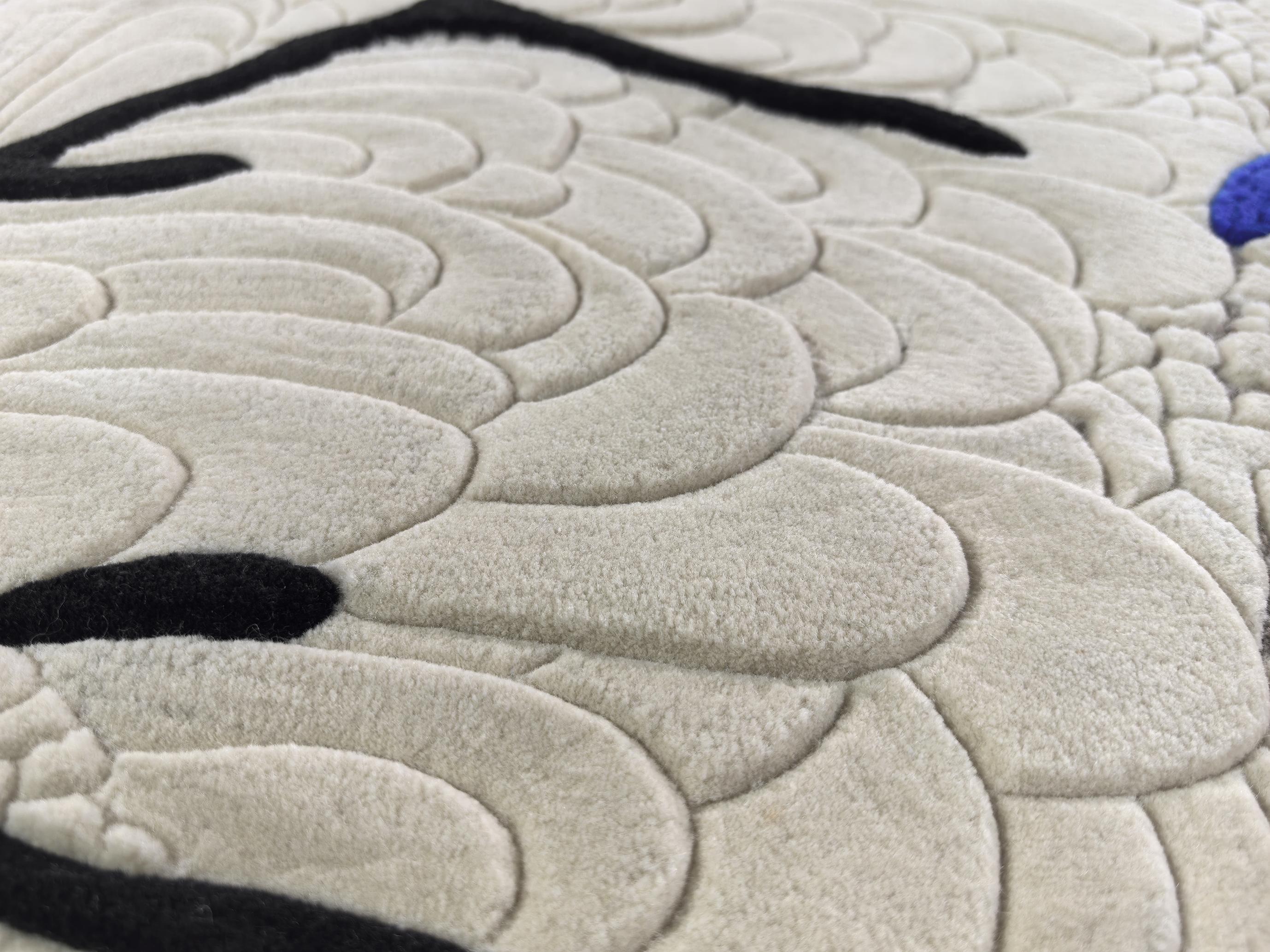 Western European Contemporary Rug New Tufted Wool Luxury Collection En Stock en venta 10