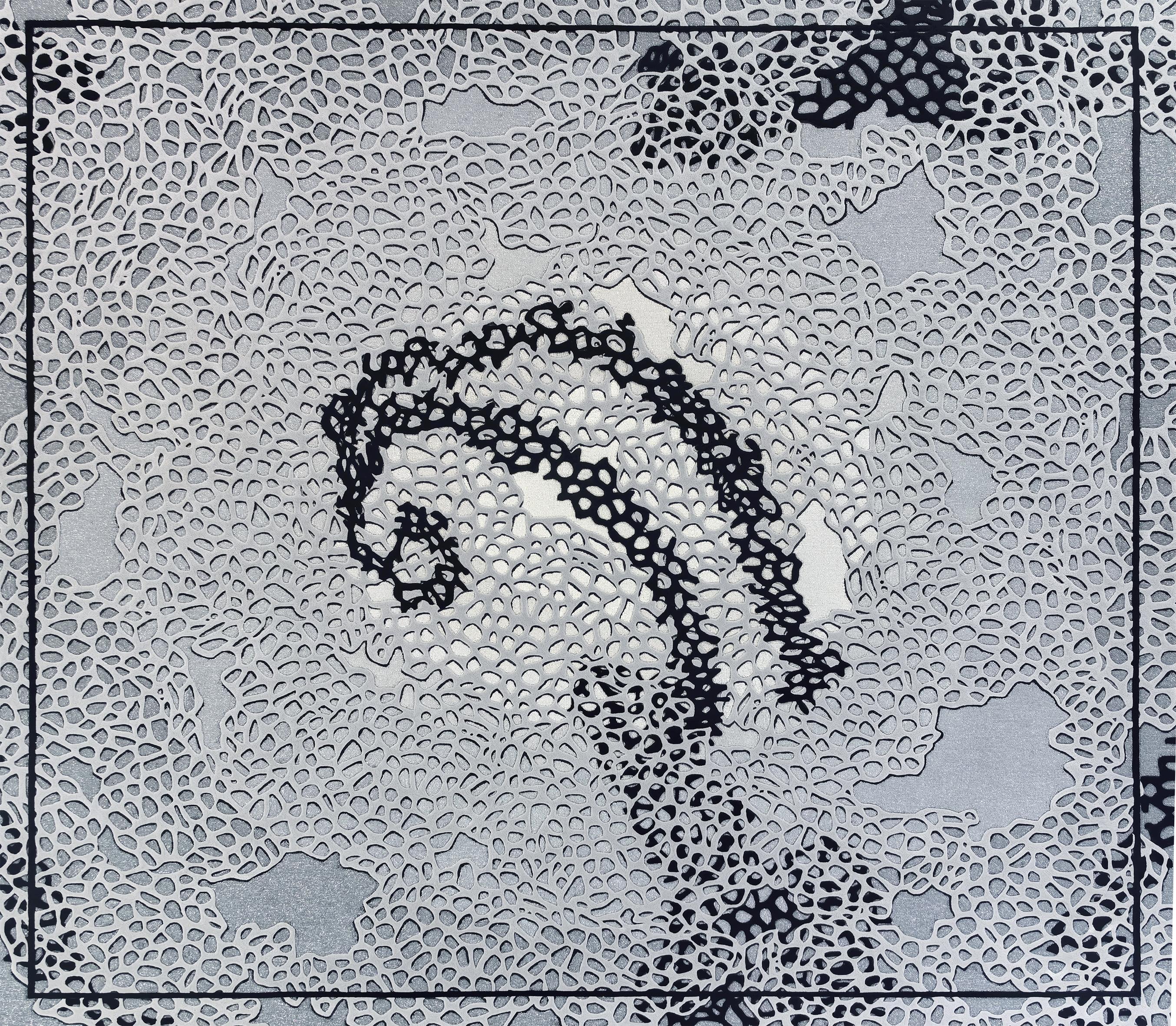 Western European Contemporary Rug New Tufted Wool Luxury Collection En Stock Moderno en venta