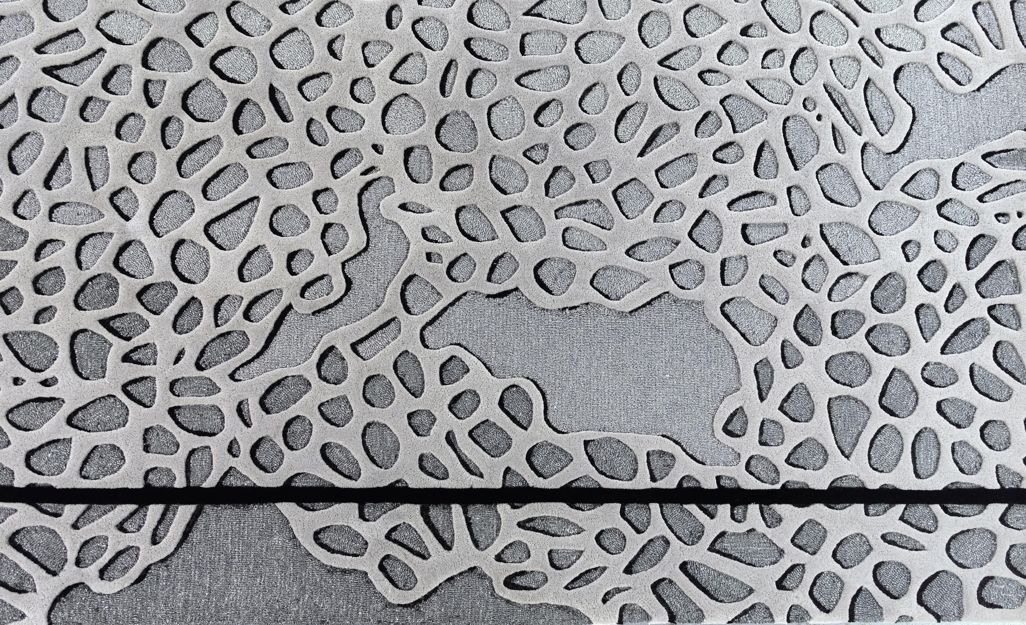 Western European Contemporary Rug New Tufted Wool Luxury Collection En Stock en venta 1