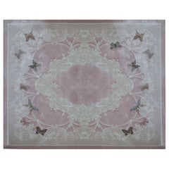 Tapis d'Europe de l'Ouest en soie fine tuftée Neoclassica