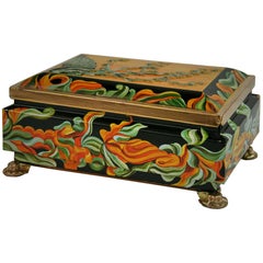 Vintage Western Germany Tin Box