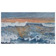 Western Promise: A Good Day Beckons, Large Contemporary Seascape Oil Painting