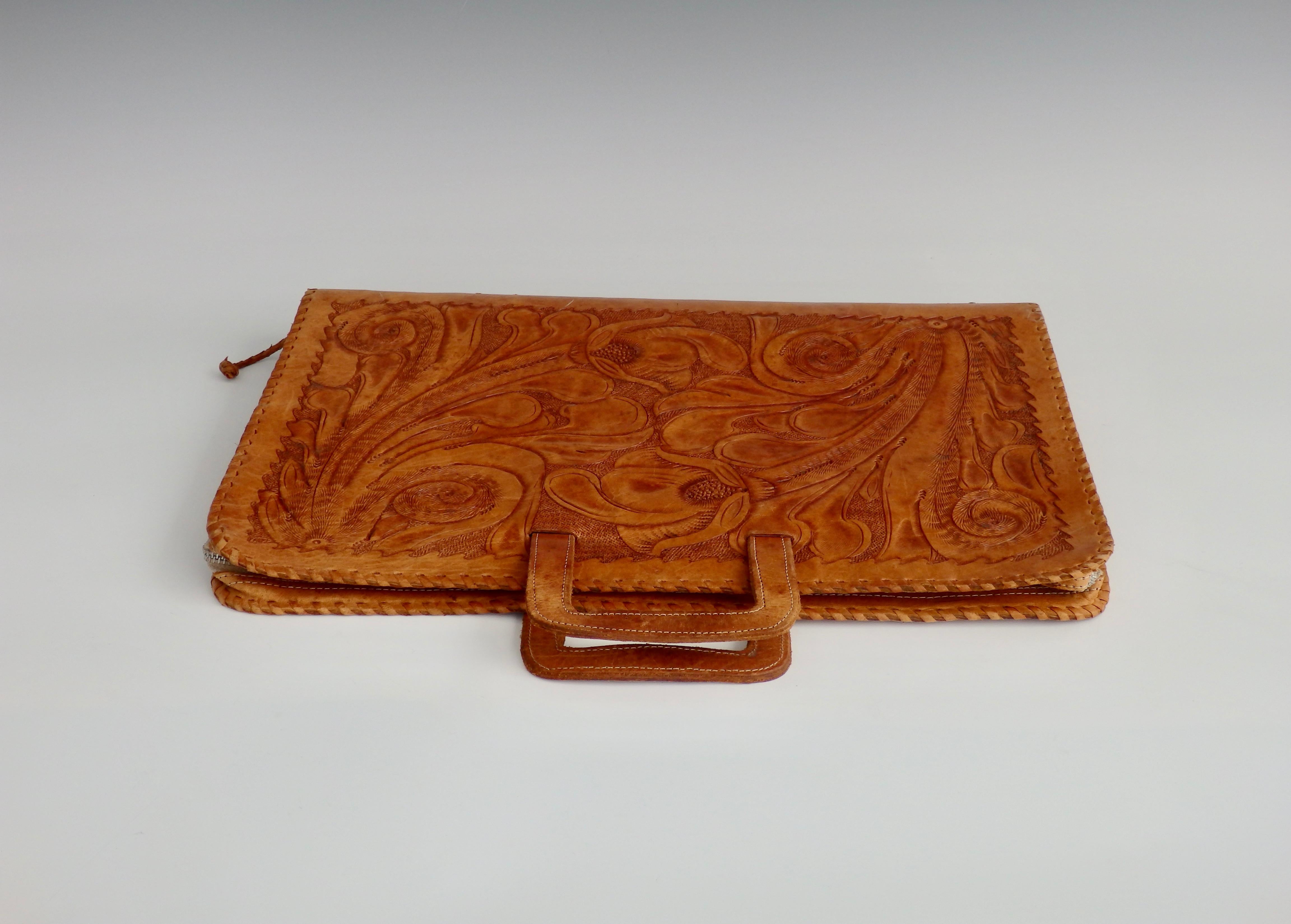 tooled leather for sale