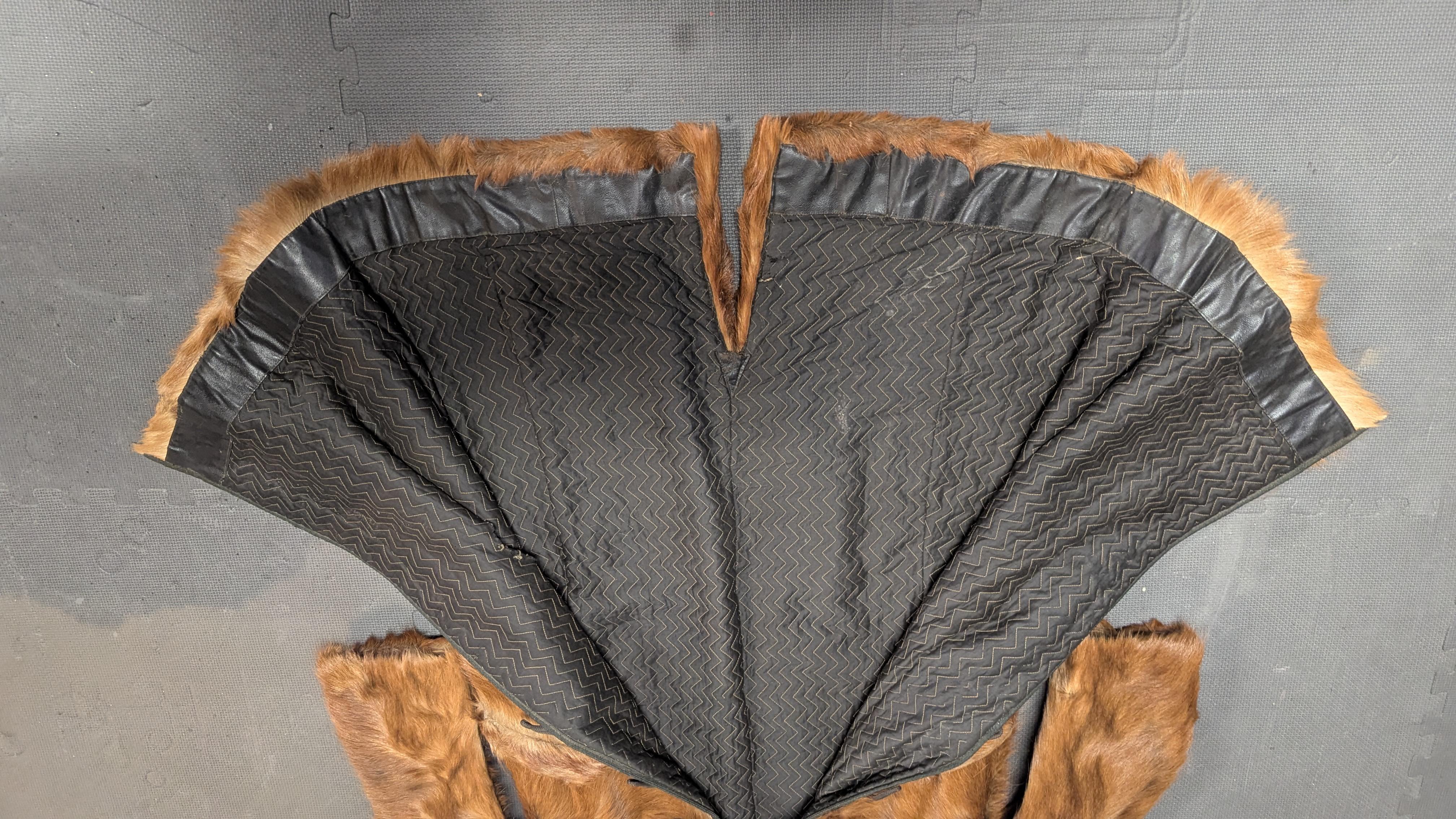 Primo vittoriano Cappotto di pelliccia occidentale vittoriano in vendita