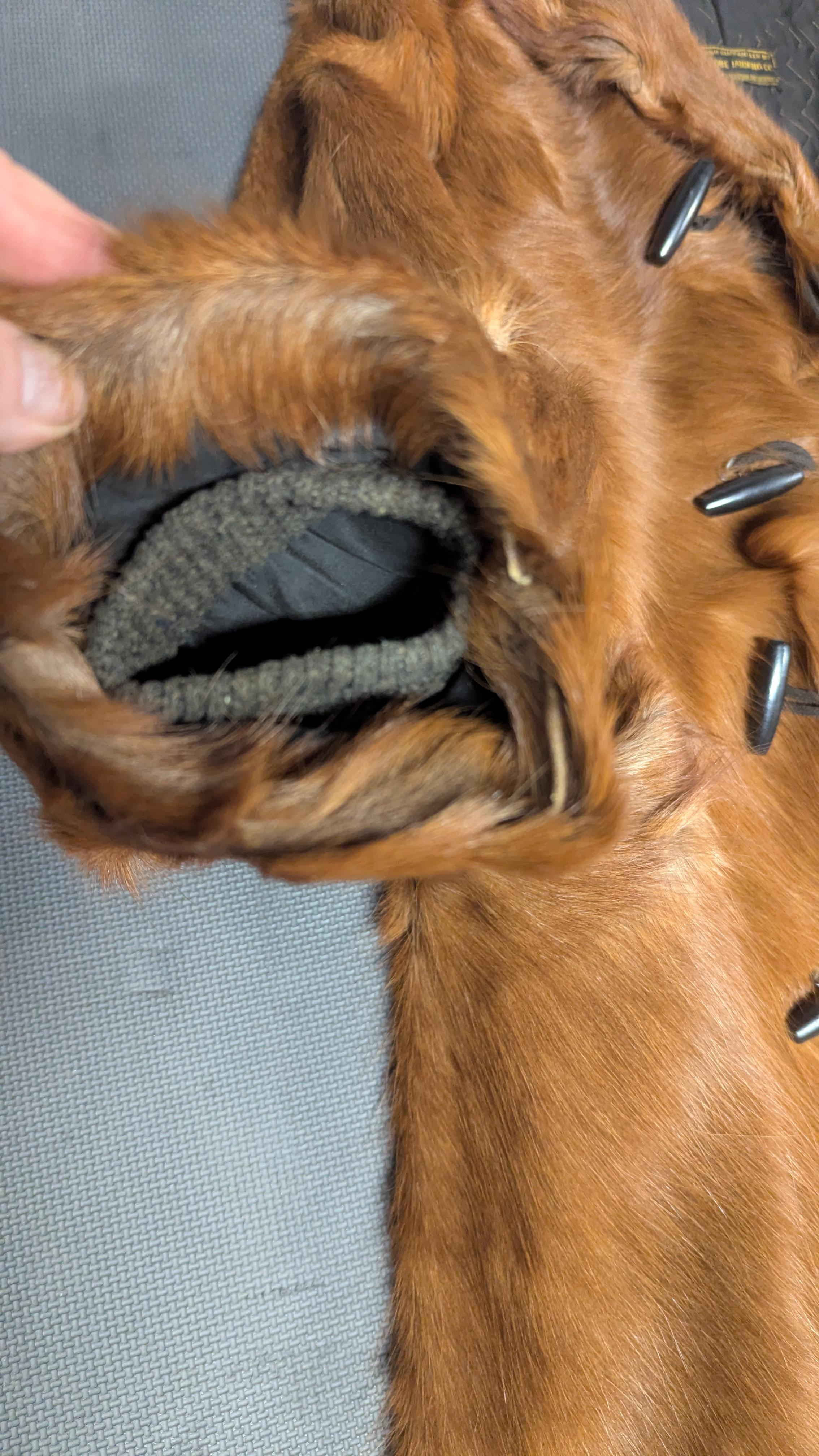 Pelle animale Cappotto di pelliccia occidentale vittoriano in vendita