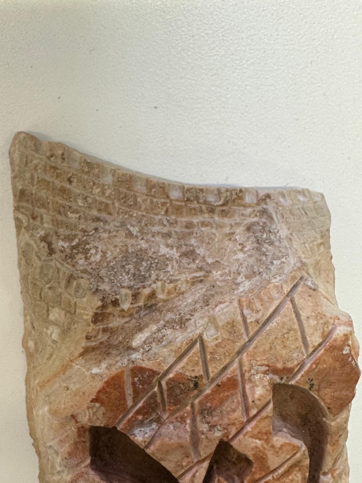 Western Wall Heritage Mezuzah – Hand-Carved Stone Depicting Prayer at the Kotel For Sale 12