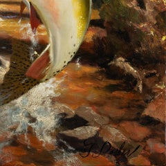 Western Waters Original Oil Painting by Greg Parker