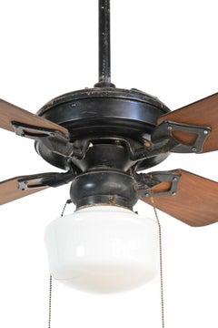 Westinghouse Ceiling Fan with Schoolhouse Shade