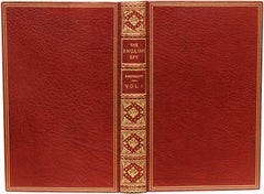 WESTMACOTT / CRUIKSHANK. The English Spy. 1825 - FIRST EDITION FIRST ISSUE