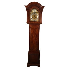 Westminster Chiming Grandmother Clock in a Mahogany Case