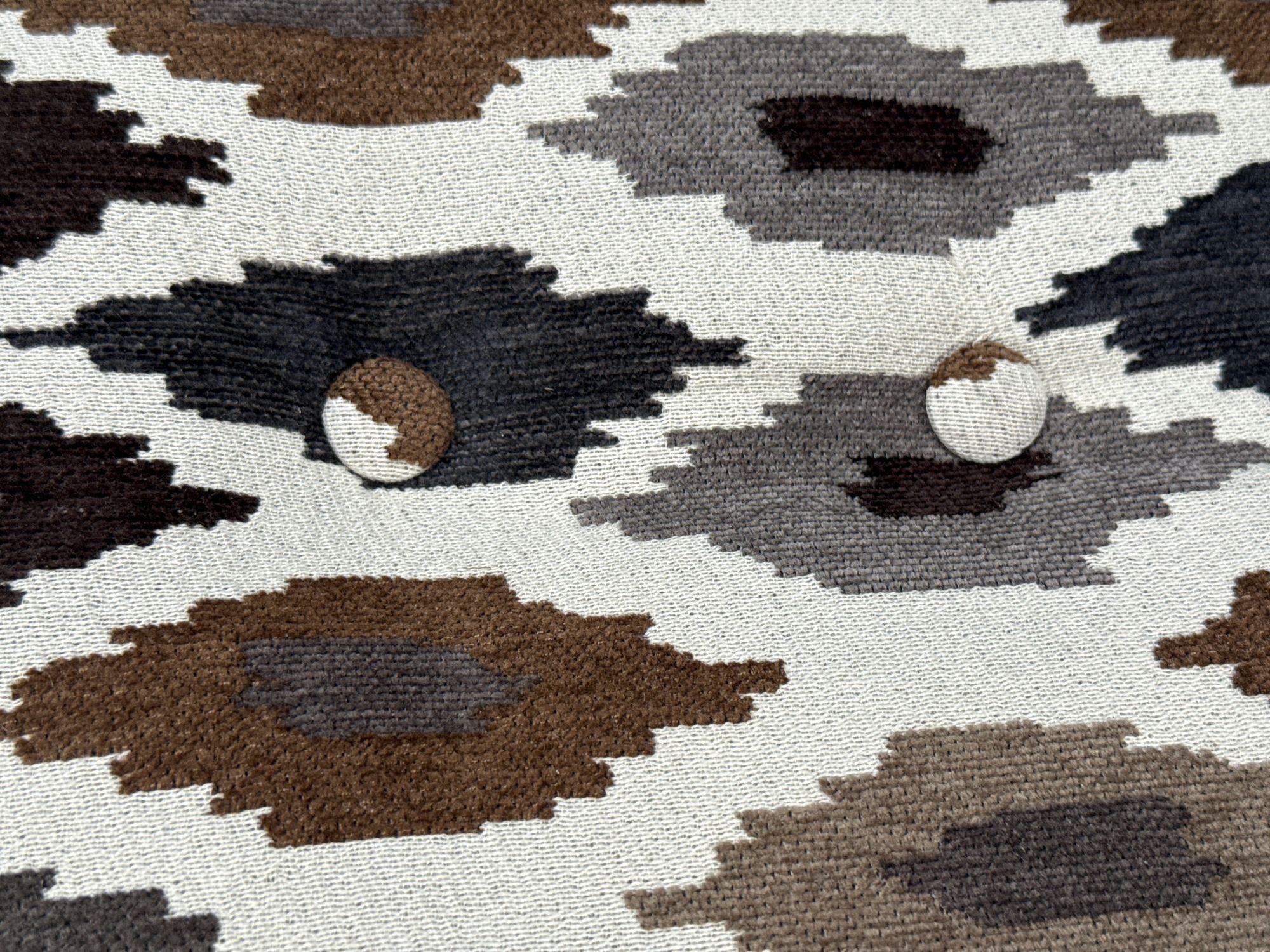 Westnofa, bois courbé, tissu, chaise longue et ottoman, Norvège, années 1960 en vente 8