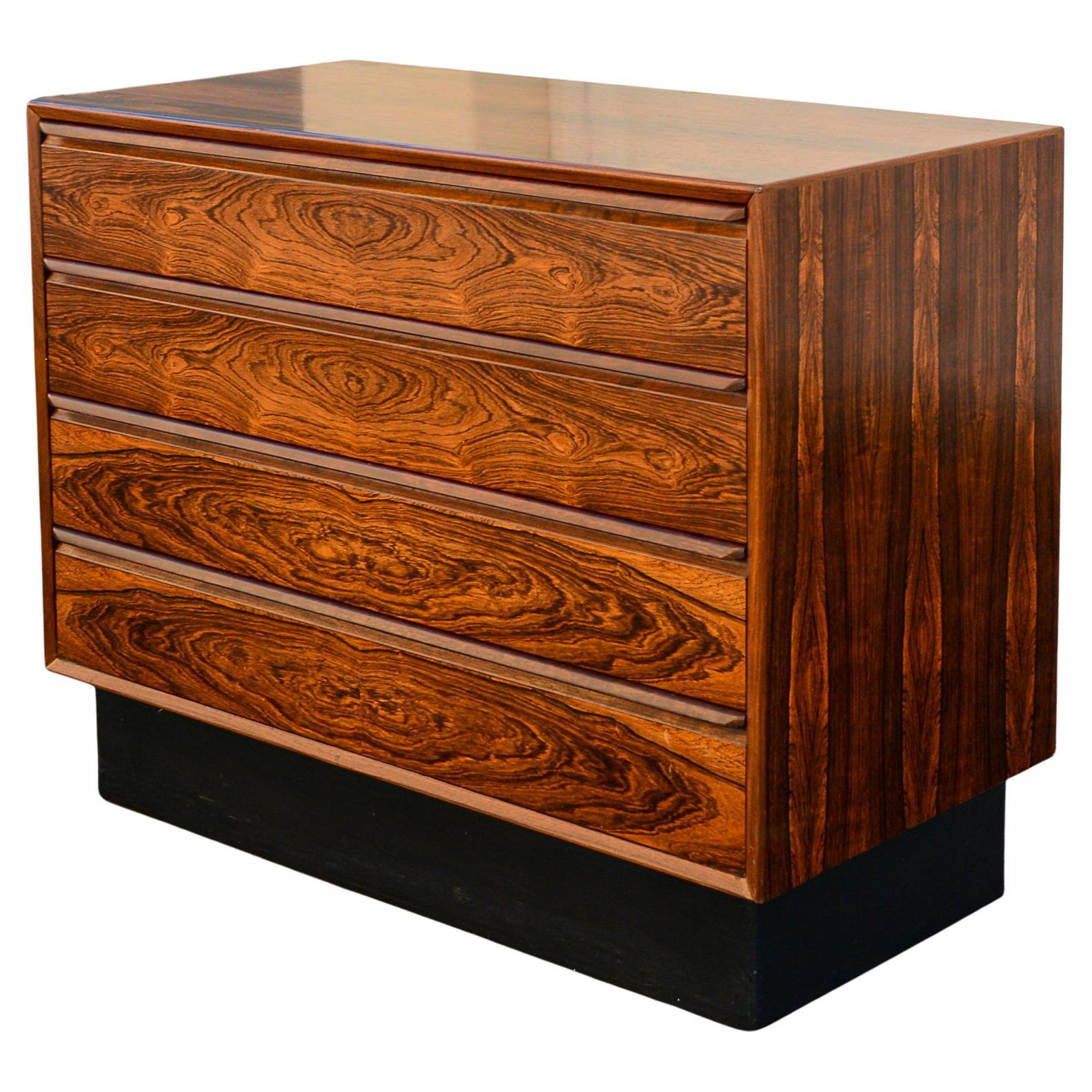 Westnofa Brazilian Rosewood Four Drawer Chest