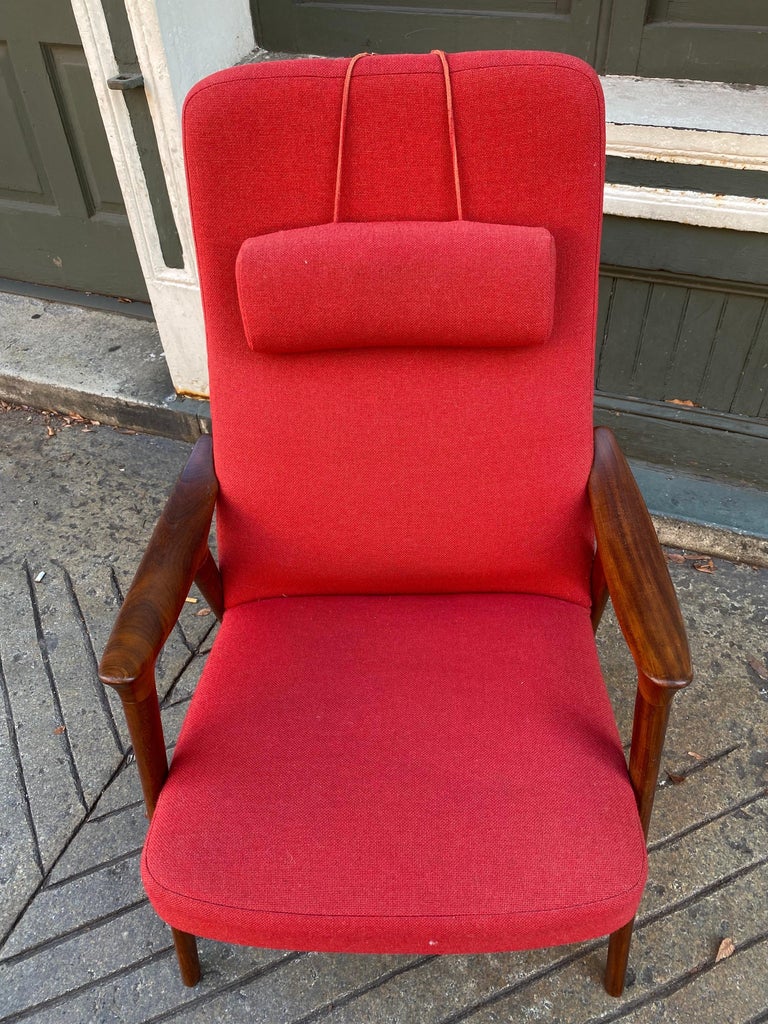 Upholstery Westnofa Lounge Chair by Ingmar Relling For Sale