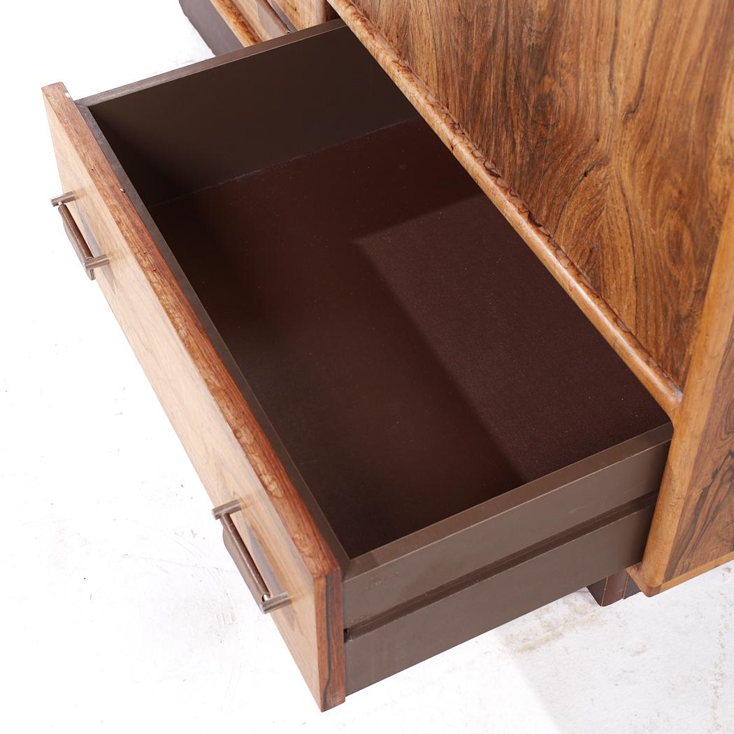 Westnofa Mid Century Danish Rosewood Armoire For Sale 5