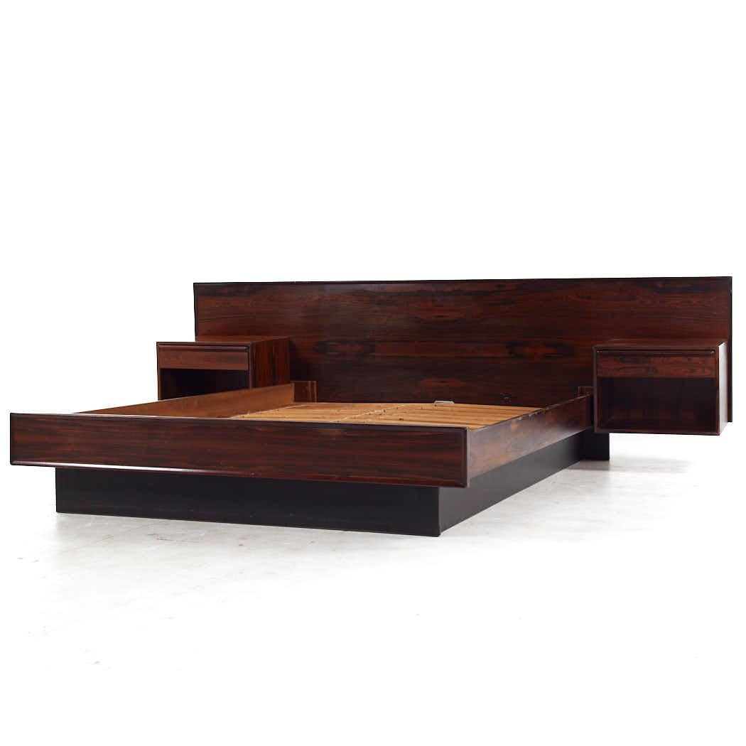 rosewood platform bed