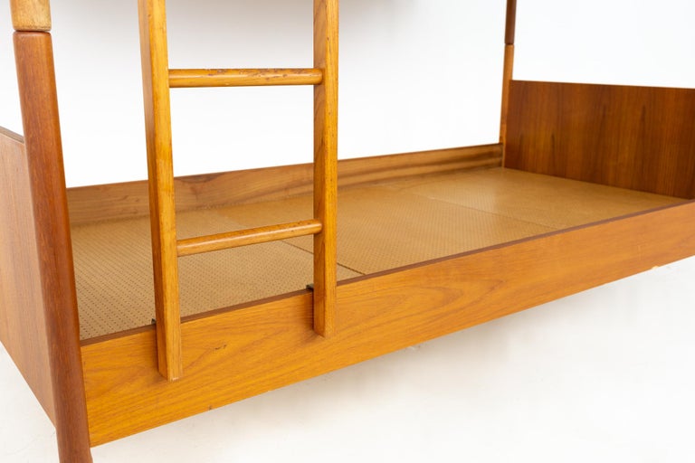 Westnofa Mid Century Danish Teak Bunk Beds at 1stDibs mid century