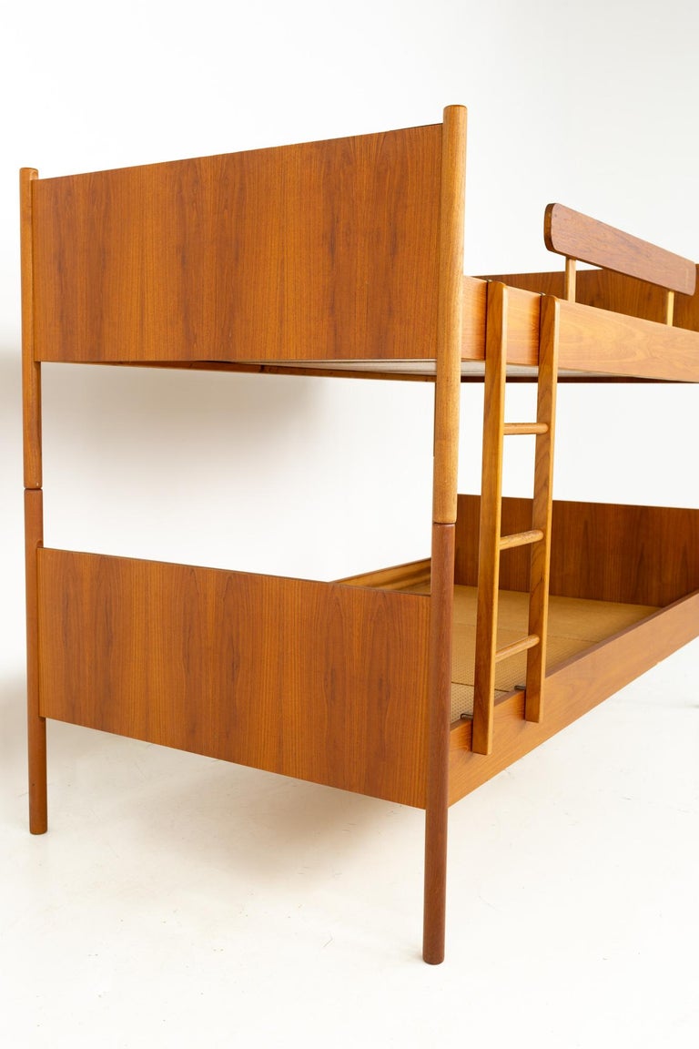 Westnofa Mid Century Danish Teak Bunk Beds at 1stDibs mid century