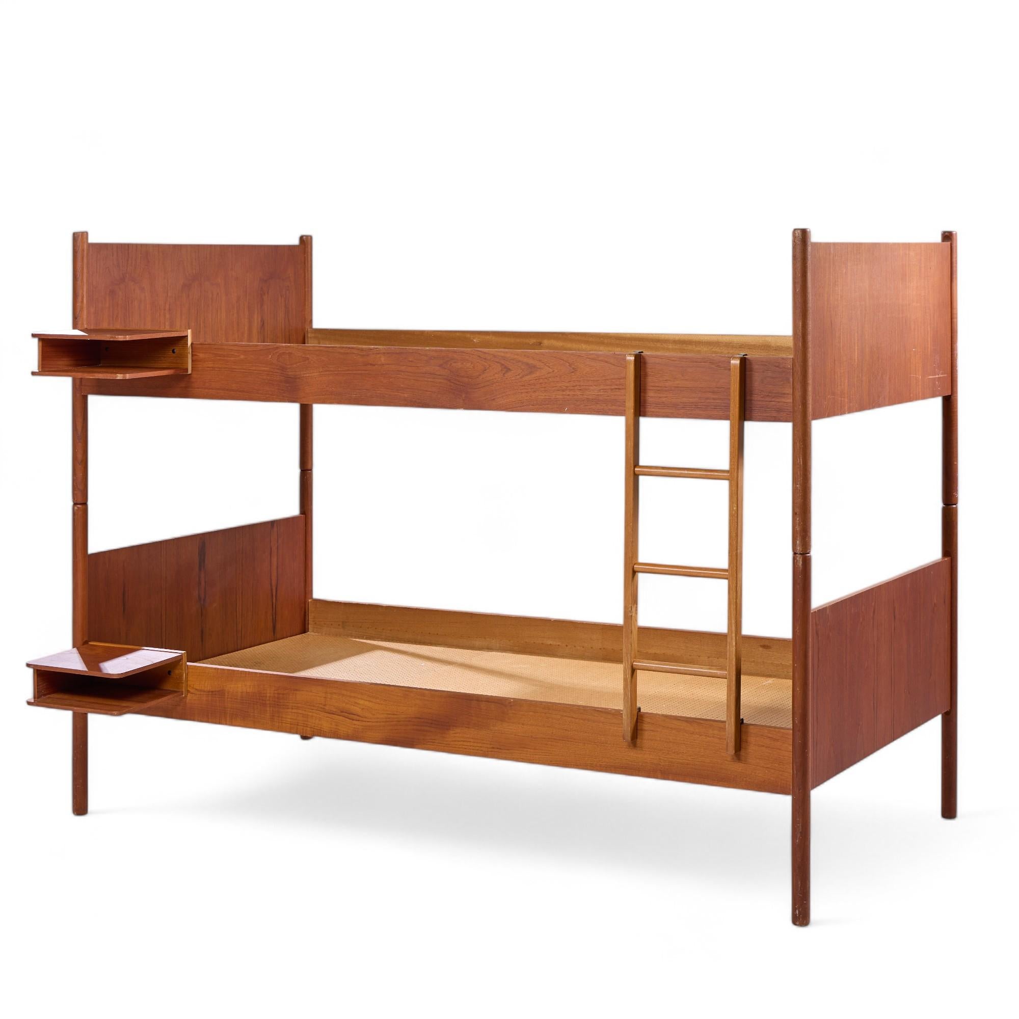Mid-Century Modern Westnofa Mid Century Norwegian Teak Bunk Bed For Sale
