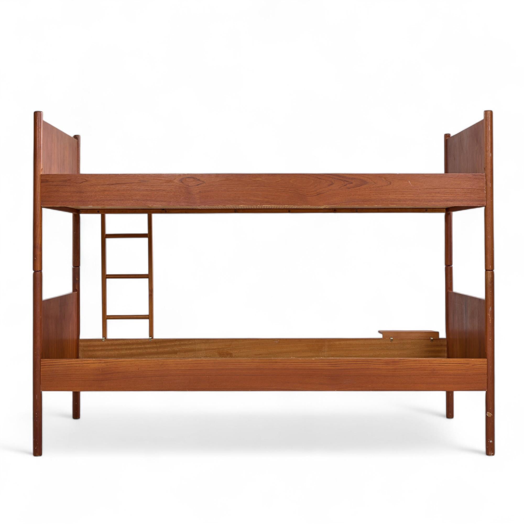 Westnofa Mid Century Norwegian Teak Bunk Bed For Sale 1