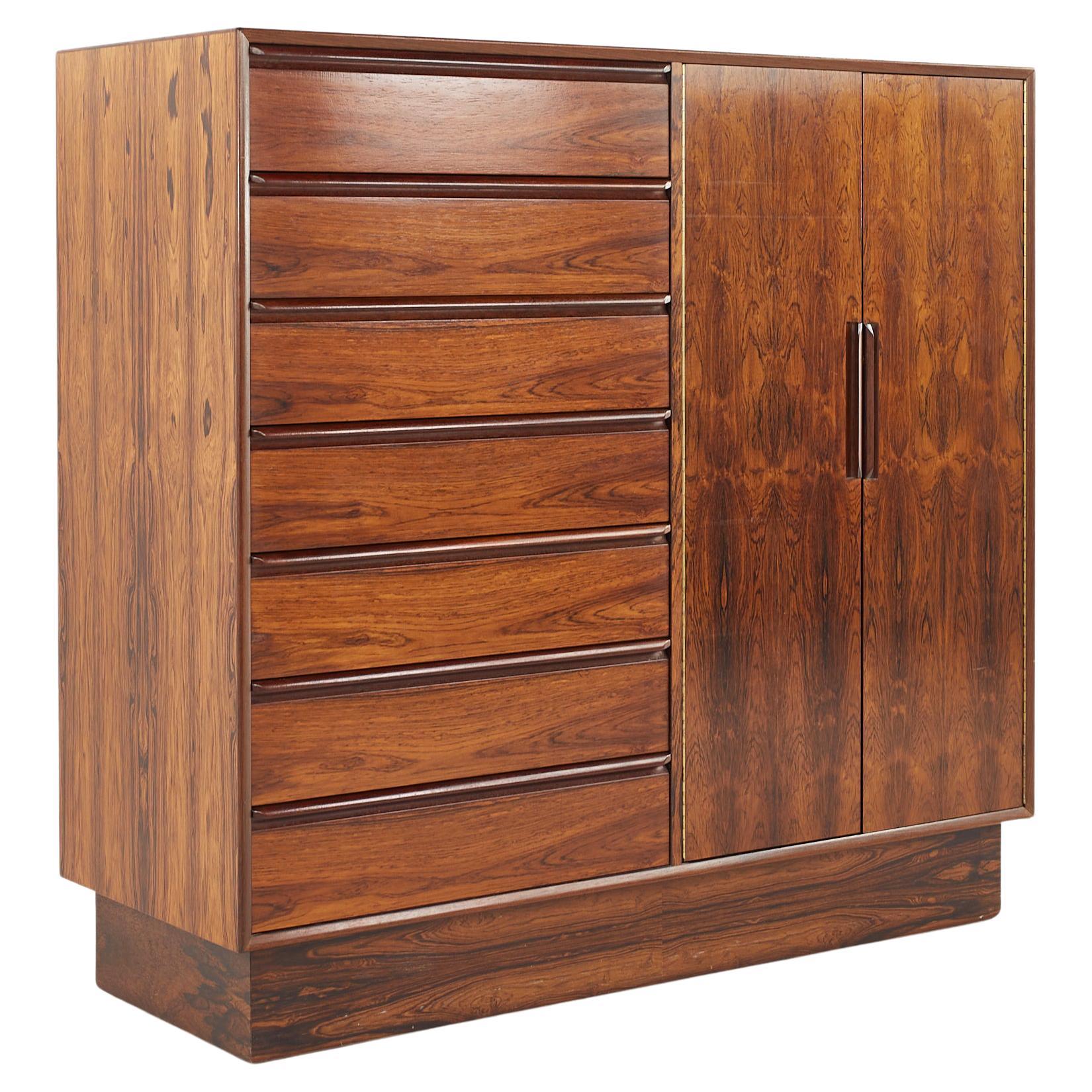 MidCentury Gentleman's Chest with Louvered Front by Thomasville For